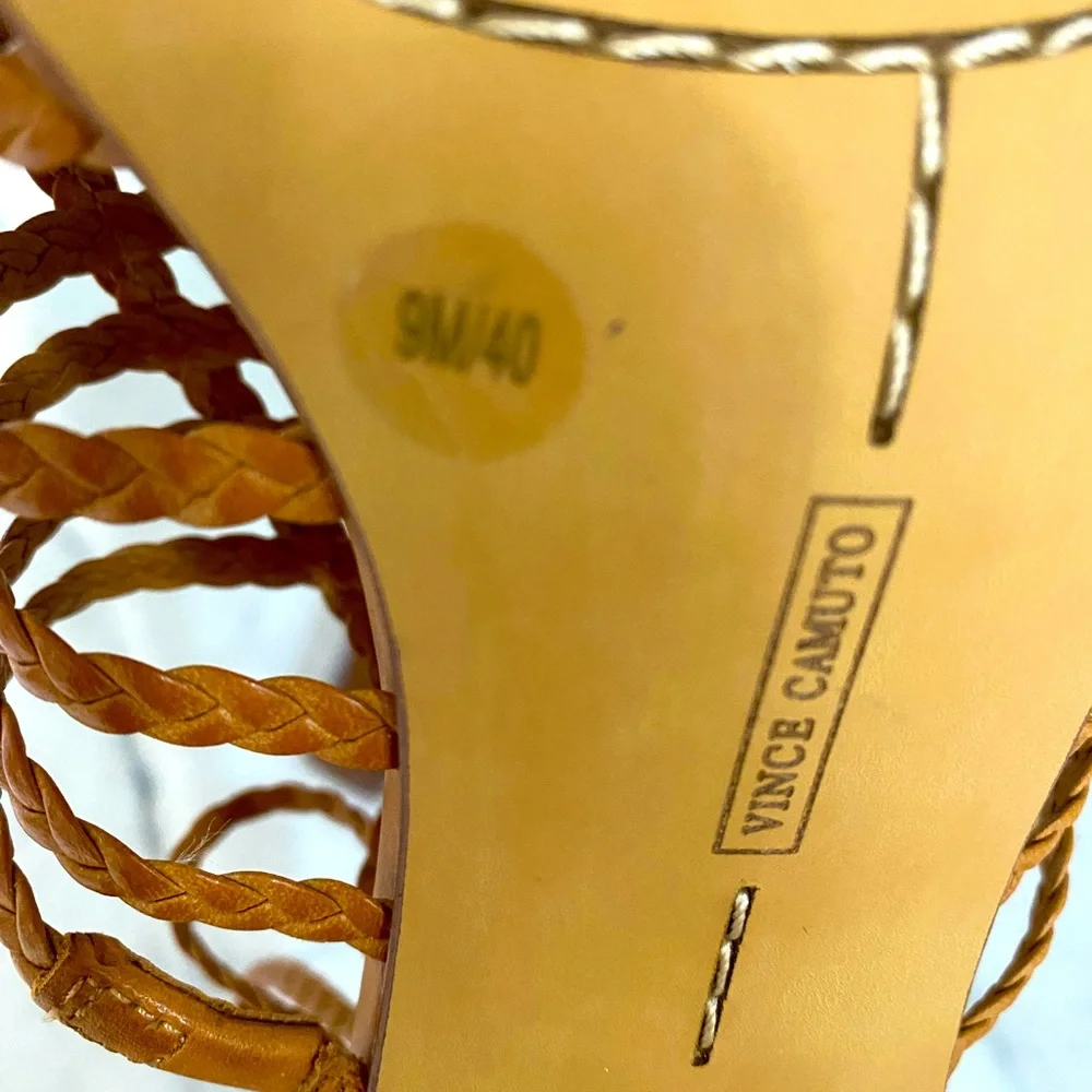 NWOT VINCE CAMUTO Ariah Strappy Sandal Heels - Picture 12 of 14